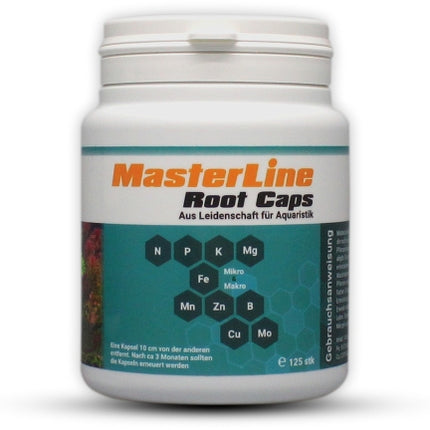 MasterLine Root Caps – Wasserzusätze/Dünger/Medikamente für das Aquarium bei AquascapingForLife