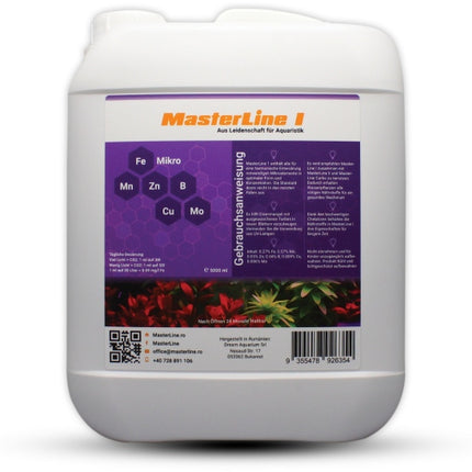 MasterLine I – Wasserzusätze/Dünger/Medikamente für das Aquarium bei AquascapingForLife