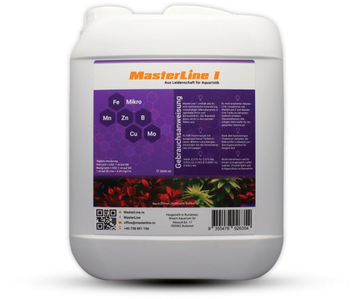 MasterLine I – Wasserzusätze/Dünger/Medikamente für das Aquarium bei AquascapingForLife
