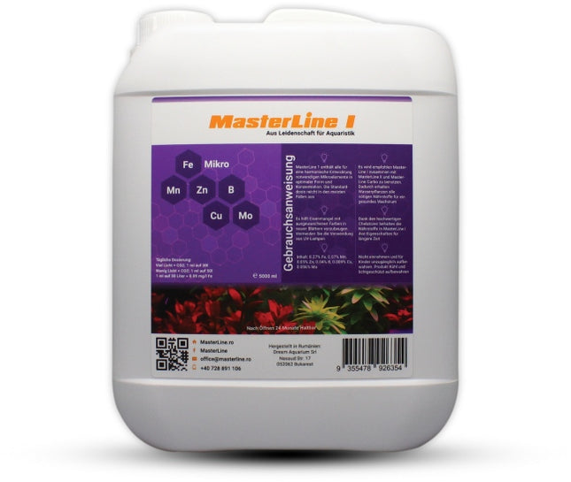 MasterLine I – Wasserzusätze/Dünger/Medikamente für das Aquarium bei AquascapingForLife