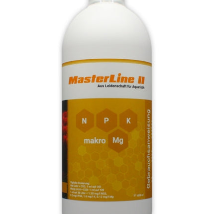 MasterLine II – Wasserzusätze/Dünger/Medikamente für das Aquarium bei AquascapingForLife