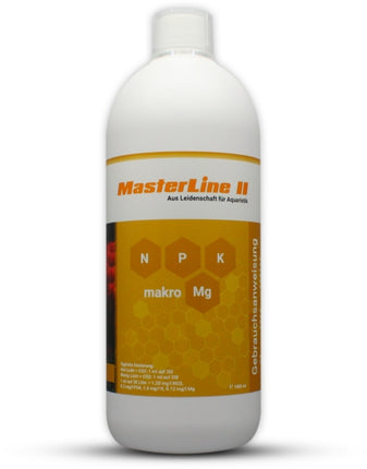 MasterLine II – Wasserzusätze/Dünger/Medikamente für das Aquarium bei AquascapingForLife