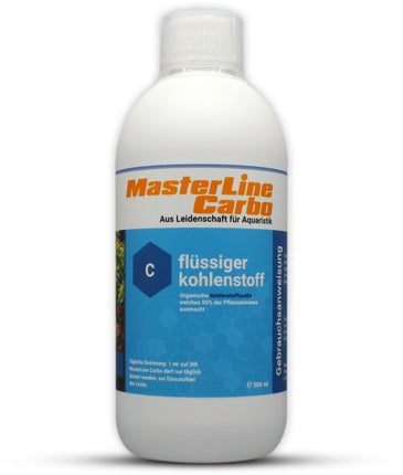 MasterLine Carbo – Wasserzusätze/Dünger/Medikamente für das Aquarium bei AquascapingForLife