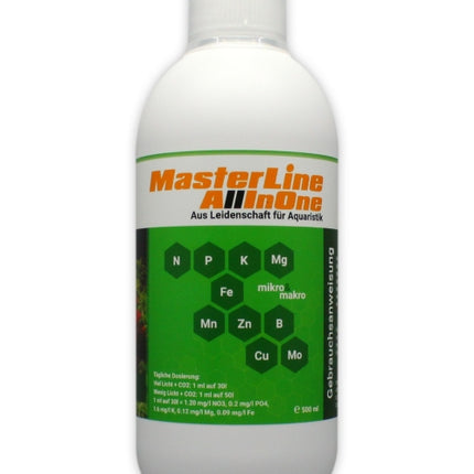 MasterLine All In One Boost – Wasserzusätze/Dünger/Medikamente für das Aquarium bei AquascapingForLife