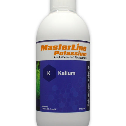 MasterLine Potassium – Wasserzusätze/Dünger/Medikamente für das Aquarium bei AquascapingForLife