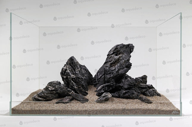 Aquadeco Landschaft premium dark [P ] – Steine für das Aquarium bei AquascapingForLife
