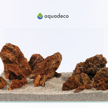 Aquadeco Versteinertes Laub L (4,5-5,5 kg) [P5] – Steine für das Aquarium bei AquascapingForLife