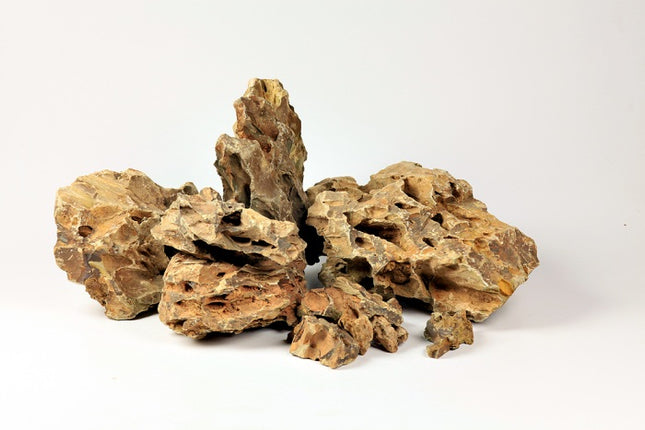 Aquadeco Drachenstein Mix (1kg) [P25] – Steine für das Aquarium bei AquascapingForLife
