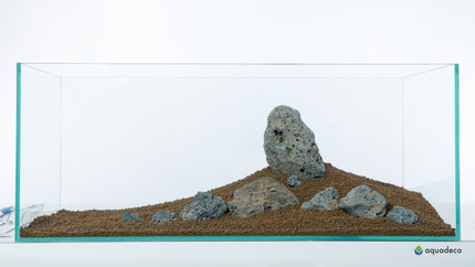 Aquadeco Galapagos-Stein Mix (1kg) [P25] – Steine für das Aquarium bei AquascapingForLife