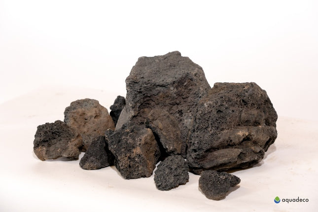 Aquadeco Premium Lava Set – Steine für das Aquarium bei AquascapingForLife