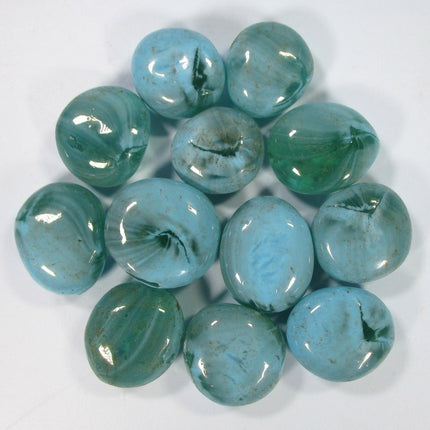 Orbit Glas-Nuggets arktikblau (30 x 15 mm) 0,75 kg Dose – Ansicht 2