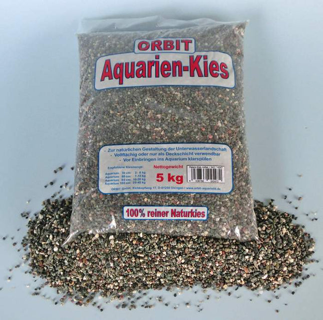 Orbit Palaro Edelkies mittel 3-5 mm (5 kg) – Bodengrund für das Aquarium bei AquascapingForLife