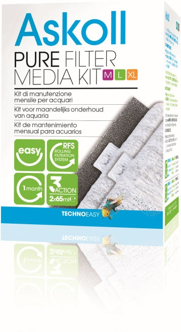 Askoll Pure Filter Media Kit M/L/XL – Restposten/Sonderposten für das Aquarium bei AquascapingForLife