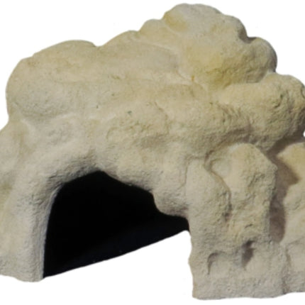 Variogart (KS Graphik) Barschhöhle (Sandstein-Hell) – Ornamente und sonstige Dekoration für das Aquarium bei AquascapingForLife