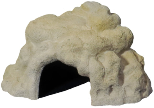 Variogart (KS Graphik) Barschhöhle (Sandstein-Hell) – Ornamente und sonstige Dekoration für das Aquarium bei AquascapingForLife