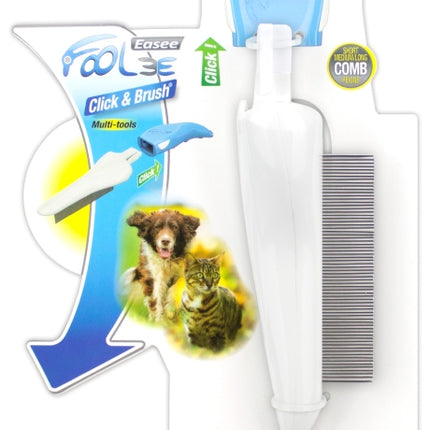 Foolee Easee M Dust & Flea Pro 70 Kamm – Fellpflege für das Aquarium bei AquascapingForLife