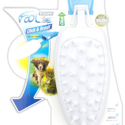 Foolee Easee M Soft Massage Pro M Bürste – Fellpflege für das Aquarium bei AquascapingForLife