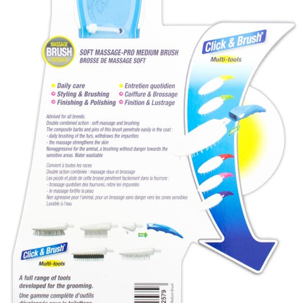 Foolee Easee M Soft Massage Pro M Bürste – Ansicht 2