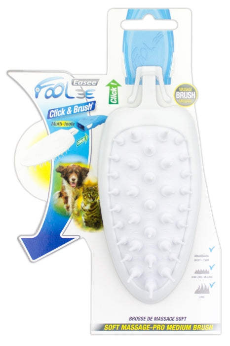 Foolee Easee M Intense Massage Pro Bürste – Fellpflege für das Aquarium bei AquascapingForLife