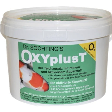 Söchting Oxyplus T (4 kg) – Wasserzusätze/Dünger/Medikamente für das Aquarium bei AquascapingForLife