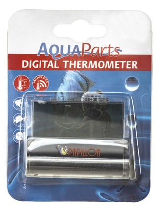 Papillon Digital Thermometer black/transparent – Thermometer für das Aquarium bei AquascapingForLife
