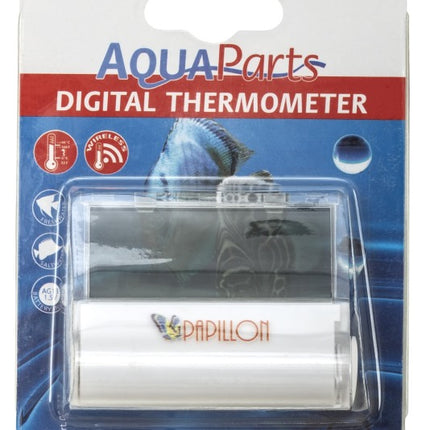 Papillon Digital Thermometer white/transparent – Restposten/Sonderposten für das Aquarium bei AquascapingForLife