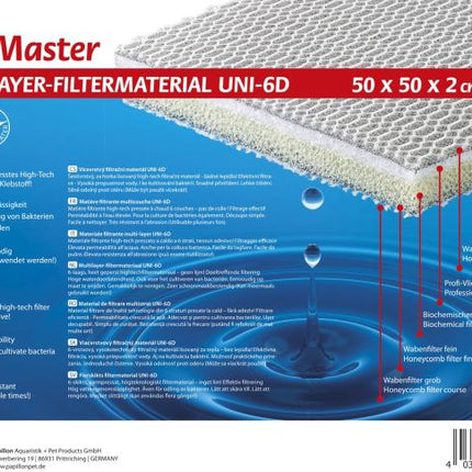 Papillon Filtermatte UNI-6D (50x50x2 cm) – Ansicht 4