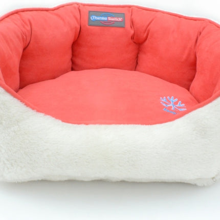 ThermoSwitch ANDROS Hundebett koralle/creme – Betten & Matten für das Aquarium bei AquascapingForLife