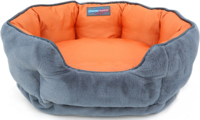 ThermoSwitch SANTORINI Hundebett orange/ – Restposten/Sonderposten für das Aquarium bei AquascapingForLife