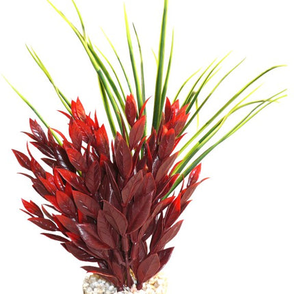 Sydeco Aqua Jungle Plant rot 22 cm hoch – Restposten/Sonderposten für das Aquarium bei AquascapingForLife