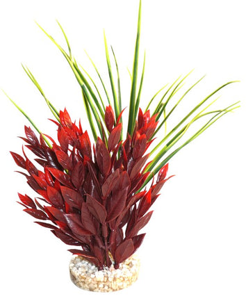 Sydeco Aqua Jungle Plant rot 22 cm hoch – Restposten/Sonderposten für das Aquarium bei AquascapingForLife