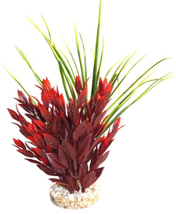 Sydeco Aqua Jungle Plant rot 22 cm hoch – Restposten/Sonderposten für das Aquarium bei AquascapingForLife