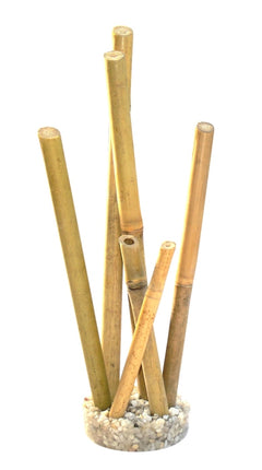 Sydeco Bamboo large natural 25 cm hoch [P6] – Kunststoffpflanzen für das Aquarium bei AquascapingForLife