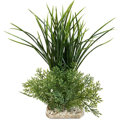 Sydeco Acorus Giant 28 cm hoch [P6] – Kunststoffpflanzen für das Aquarium bei AquascapingForLife