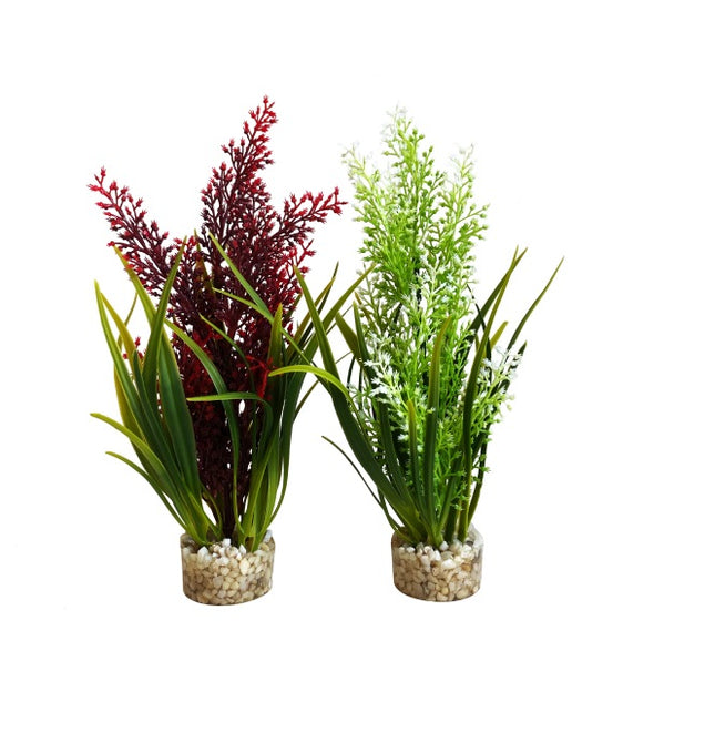 Sydeco Tropica 20 cm hoch [P12] – Kunststoffpflanzen für das Aquarium bei AquascapingForLife