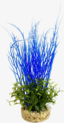 Sydeco Aqua Blue Ocean Plant 27 cm hoch [P6] – Aquarium-Deko für das Aquarium bei AquascapingForLife