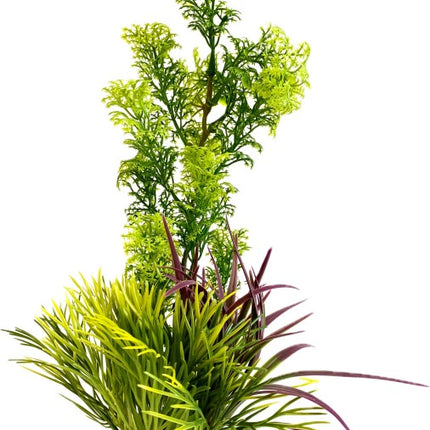 Sydeco Aqua Forest 23 cm hoch [P6] – Kunststoffpflanzen für das Aquarium bei AquascapingForLife