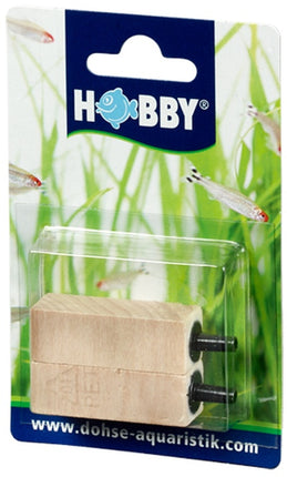 Hobby (Dohse) Lindenholzausströmer 75 x 15 x 15 mm (2 Stück), SB – Ausströmer für das Aquarium bei AquascapingForLife