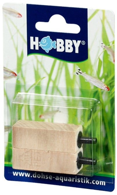 Hobby (Dohse) Lindenholzausströmer 75 x 15 x 15 mm (2 Stück), SB – Ausströmer für das Aquarium bei AquascapingForLife