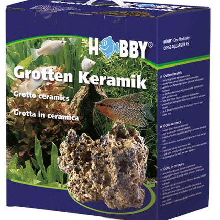 Hobby (Dohse) Grottenkeramik Verkaufskarton (5,5 kg) – Ornamente und sonstige Dekoration für das Aquarium bei AquascapingForLife