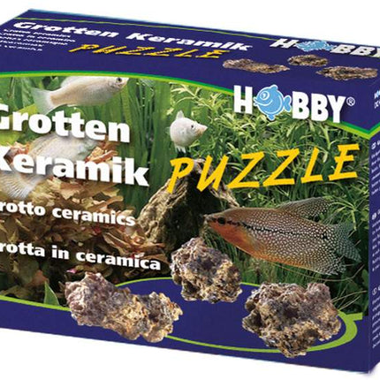 Hobby (Dohse) Grottenpuzzle-Keramik (1 kg) – Ornamente und sonstige Dekoration für das Aquarium bei AquascapingForLife