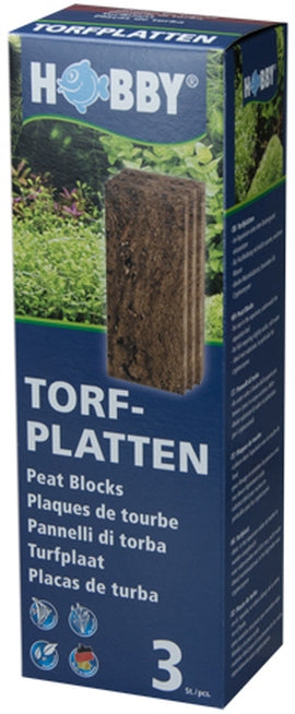 Hobby (Dohse) Torfplatten, 9 x 26 x 1,8 cm (3 Stück) – Bodengrund für das Aquarium bei AquascapingForLife