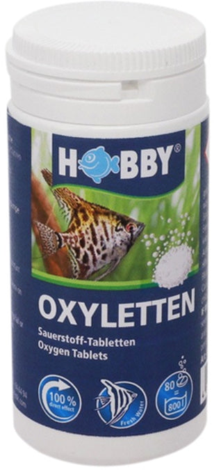 Hobby (Dohse) Oxyletten Sauerstoff-Tabletten (80 Stück) – Wasserzusätze/Dünger/Medikamente für das Aquarium bei AquascapingForLife