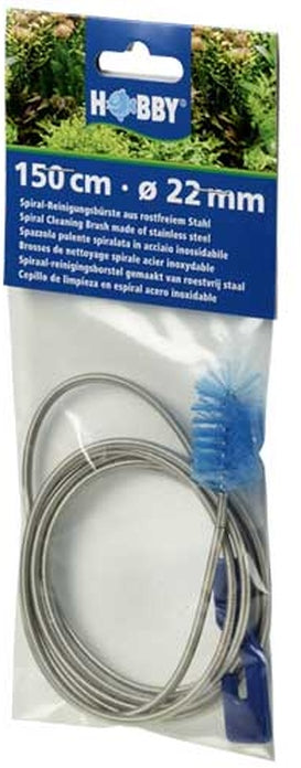 Hobby (Dohse) Spiral-Reinigungsbürste Ø20 mm (150 cm) – Aquascaping-Tool für das Aquarium bei AquascapingForLife