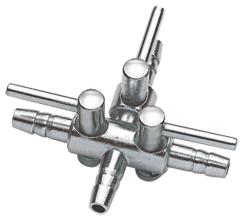 Hobby (Dohse) Metalllufthahn 3-Wege (4/6 mm) SB – Schläuche & passendes Zubehör für das Aquarium bei AquascapingForLife