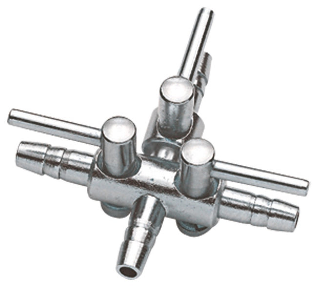Hobby (Dohse) Metalllufthahn 3-Wege (4/6 mm) SB – Schläuche & passendes Zubehör für das Aquarium bei AquascapingForLife