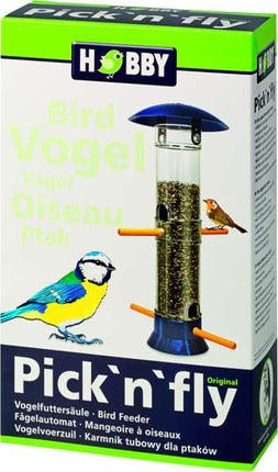 Hobby (Dohse) Pick'n'Fly Vogelfuttersäule, blau – Vogelheime & Zubehör für das Aquarium bei AquascapingForLife