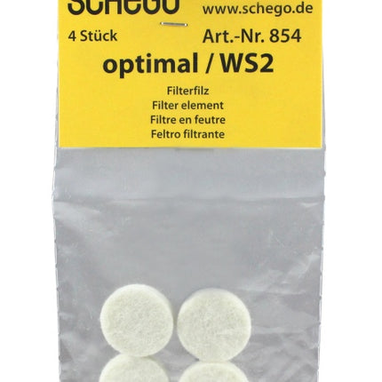 Schego Filterfilz für Optimal (4 Stück) – Ersatzteil für das Aquarium bei AquascapingForLife