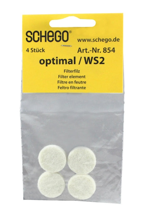 Schego Filterfilz für Optimal (4 Stück) – Ersatzteil für das Aquarium bei AquascapingForLife
