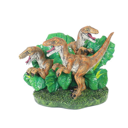 Penn-Plax Jurassic Park - Velociraptors klein – Ornamente und sonstige Dekoration für das Aquarium bei AquascapingForLife